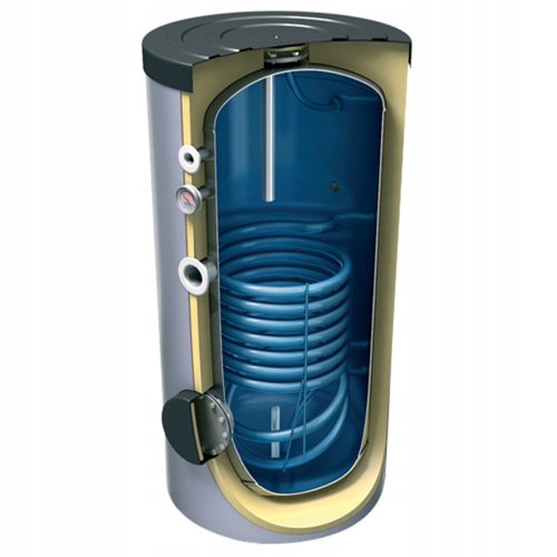 Kesselspeicher mit Weber-Wärmetauscher 400 l