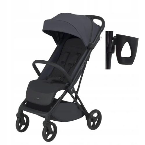  ESPIRO JUST 2024 KINDERWAGEN Farbe 117 Graphitbeere + MEGA ZUBEHÖR