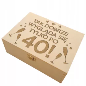    UNVERZICHTBARES GEBURTSTAGSGESCHENK für ihn 30 40 Ehemann eines Freundes Box