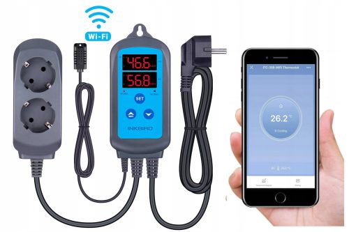 FEUCHTIGKEITSREGLER, unterstützt Luftbefeuchter, Luftentfeuchter und Ventilator