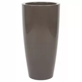    Artevasi-Blumentopf 33 cm x 33 x 65 cm, Kunststoff in Braun- und Beigetönen