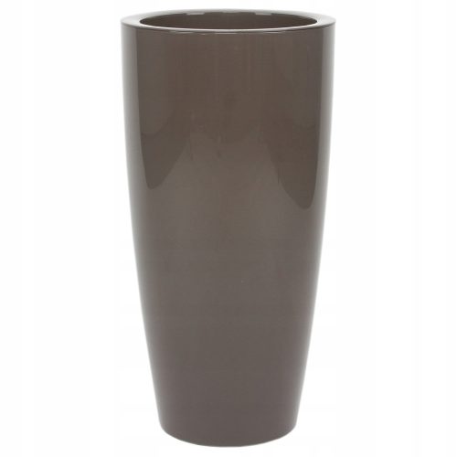  Artevasi-Blumentopf 33 cm x 33 x 65 cm, Kunststoff in Braun- und Beigetönen