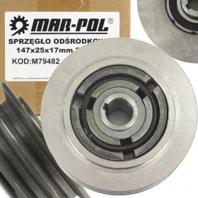 Fliehkraftkupplung der Verdichterwelle 147 x 25 x 17 mm