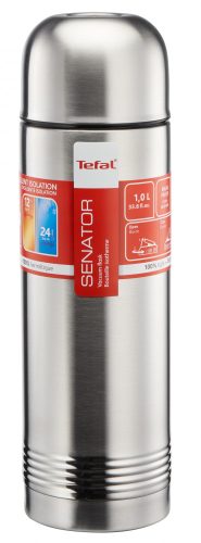 Thermoskanne Für Suppen Tefal Senator Thermoskanne für Getränke, 1 l, Silber