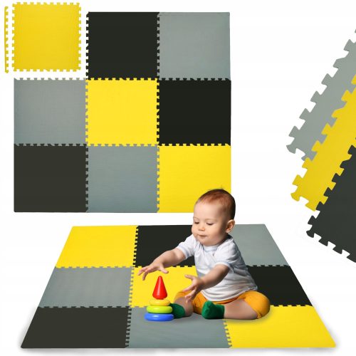  HUMBI SCHAUMMATTE 180 X 180 GROSSE WASSERDICHTE SICHERHEIT PUZZLE 9 STÜCK.