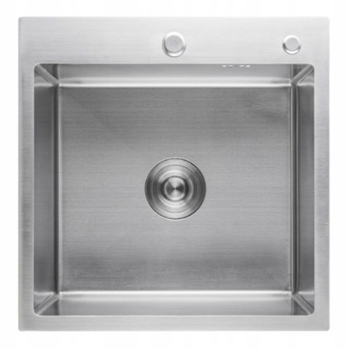 VELAZO Einbeckenspüle. Inox-Stahl