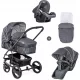  Hauck Pacific 4 grauer 3in1 Kinderwagen