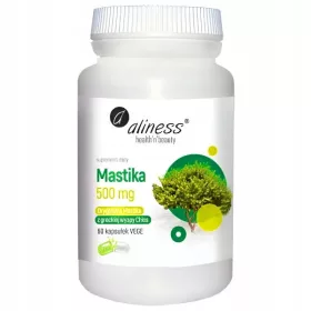  Aliness Mastika 500 mg - Naturharz aus Chios für Gesundheit und Wohlbefinden, 60 Kapseln
