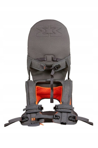  MiniMeis G4 Schultertrage, grau und orange