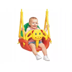   Modulare Eimerschaukel 3in1 Edu-Play 424 Teddybär + SCHUTZPAKET – 2 JAHRE GARANTIE