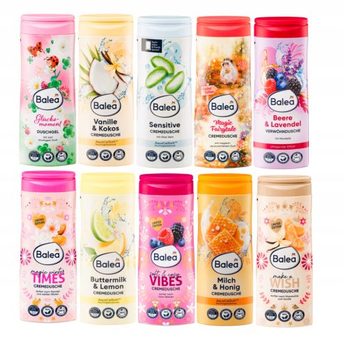 Balea Duschgel 300ml x 10 Stück SET