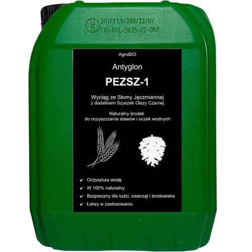  GERSTENSTROHEXTRAKT MIT ZUSÄTZLICHER SCHWARZERLE 5L PEZSZ-1 ANTYGLON