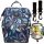  LEQUEEN RUCKSACK-TASCHEN-ORGANISATOR FÜR EINEN KINDERWAGEN FÜR MUTTER, PAPA, BLÄTTER 3in1