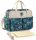  KINDERWAGEN-ORGANISATOR-TASCHE FÜR MUTTER, VATI, ALPAKA, BLÄTTER, FLAMMENMUSTER
