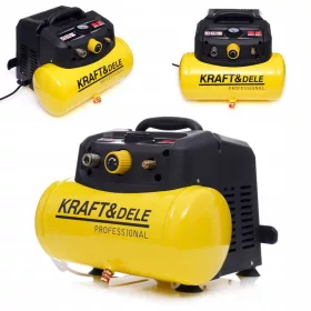 Kompressor bezolejowy Kraft&Dele KD1415 6 l 8 bar