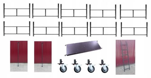 Warschauer Gerüst - Set mit 10 Stück