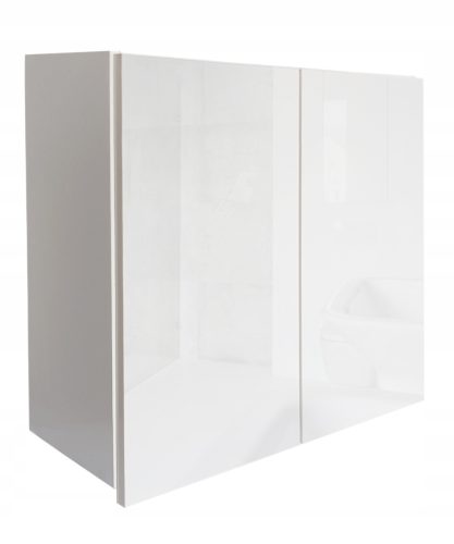 Hängender Badezimmerschrank 70 cm GLOSS WHITE bis