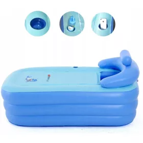 Faltbare aufblasbare Badewanne für Erwachsene