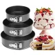 3x CAKE TIRE CAKE BACKBLECH KUCHENFORM-SET 3-tlg. 18/20/22 cm