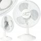  LTC Tischventilator FAN SCHREIBTISCHVENTILATOR LEISE LEISTUNGSSTARK FÜR BÜRO weiß