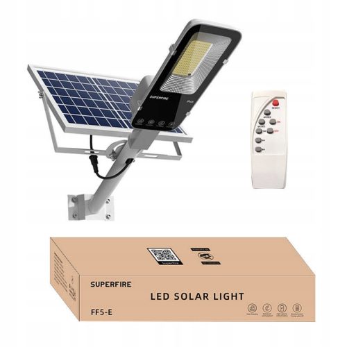  Superfire 897 W 2000 lm Straßenlaterne, solarbetrieben