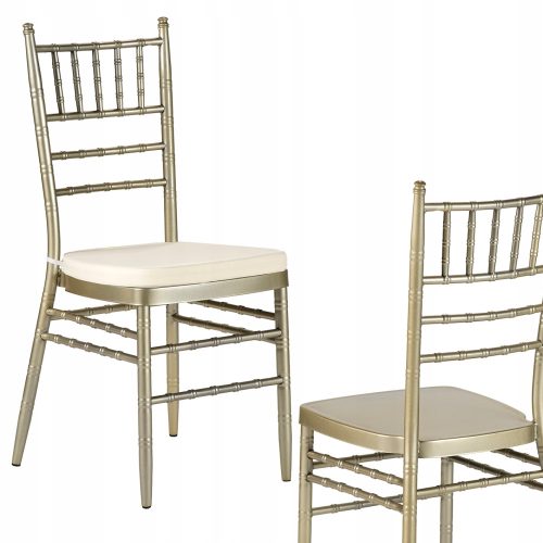 HOCHZEITSBANKETTSTUHL AUS CHIAVARI-STAHL