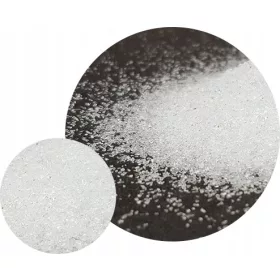   Glasgranulat, Glasschleifmittel, scharfkantiger Glassplitter 25 kg