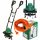  Yato Rototiller 45 cm 1500 W 0 PS + Geko Gartenverlängerungskabel 10 m 1 Stk