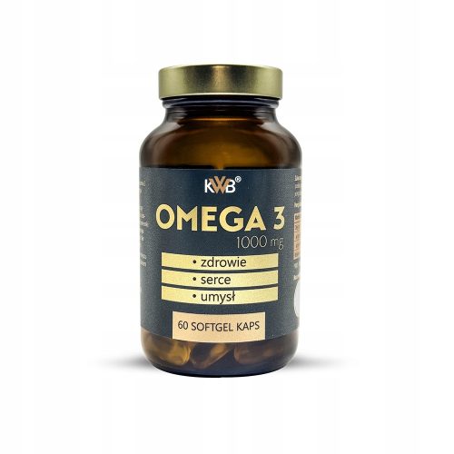 KWB Omega 3 Kapseln: Unterstützung für Herz, Gehirn und Wohlbefinden