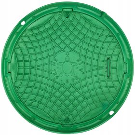  Eko runde Klärgrubenluke 75 cm x 60 cm