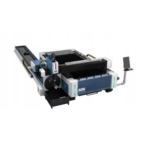  Faserlaser AGK 3015HT 6000W 6kW Laserschneidmaschine für Bleche und Rohre