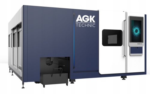 Faserlaser AGK 3015 BHT 3000W 3kW Laserschneidmaschine für Bleche und Rohre