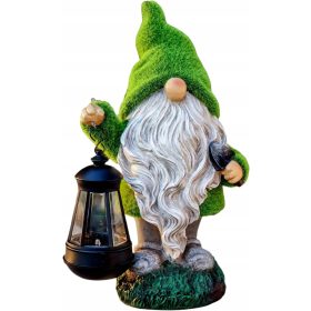  GNOME-ZWERG-GARTENDEKO-FIGUR 33CM