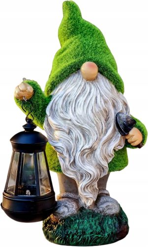  GNOME-ZWERG-GARTENDEKO-FIGUR 33CM