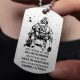  Titan-Militär-Erkennungsmarke Without Mercy mit KOSTENLOSER GRAVUR