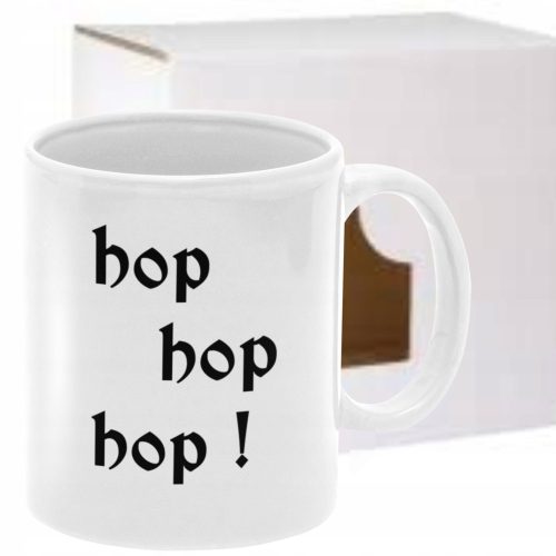 Coole, lustige Gadgets LUSTIGE BECHER-Geschenkserie 1670 JAN PAWEŁ + KARTON HOP HOP HOP
