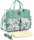  KINDERWAGEN-ORGANISATOR-TASCHE FÜR MUTTER, VATI, MUSTER, FARBEN, FLAMMENBLÄTTER 3in1