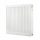 Stahlplattenheizkörper Diamond 2500 W weiß 1200 x 600 x 102 mm - seitlicher Anschluss