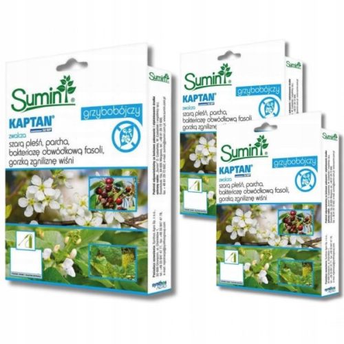 Professionelles Fungizid Kaptan Suspensionskonzentrat 50 WP – 3 Packungen à 50 g