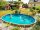 Kanadischer ovaler Pool Eleston 550 x 370 cm