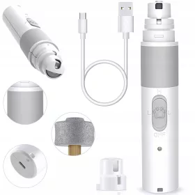  Elektrischer Nagelschleifer für Hunde, 2 Geschwindigkeiten