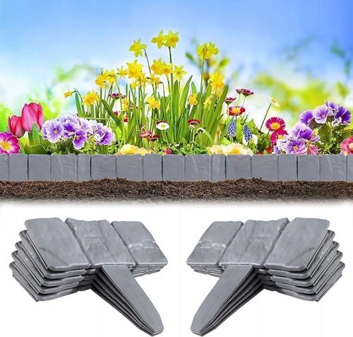  Gartenrasenkante 2,5 m grau