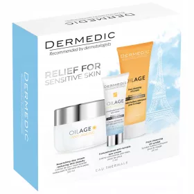   OLIAGE Gesichtspflegeset: Tagescremes, Augencreme, Reinigungsöl