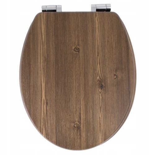  AWD Interior Toilettensitz aus Walnussholz, MDF in Braun- und Beigetönen