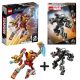  LEGO Super Heroes 76203000 LEGO MARVEL AVENGERS 76203 MECHANISCHE RÜSTUNG + LEGO Super Heroes 76277 Kriegsmaschinen-Mech-Rüstung