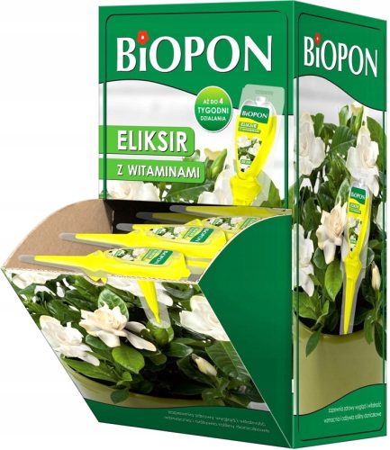 BIOPON Vitaminelixir für Zierpflanzen, 36 Stück