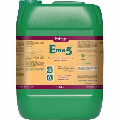 EMA5 10L - Ökologischer Mikroorganismen-Dünger für gesunde Pflanzen