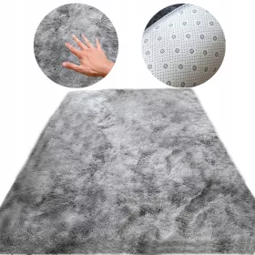    Shaggy Plüsch Flauschiger Fellteppich für Wohnzimmer, weich, 200 x 300 cm, rechteckig