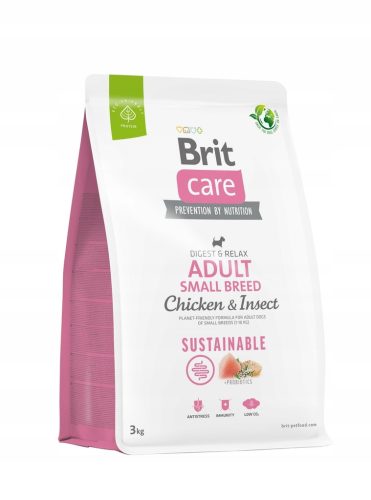  Brit Care Dog Nachhaltiger erwachsener kleiner Rasse, 3 kg