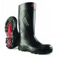 Dunlop DRS-Purofort Gummi-Arbeitsstiefel, schwarz, Größe 44, Größe 44